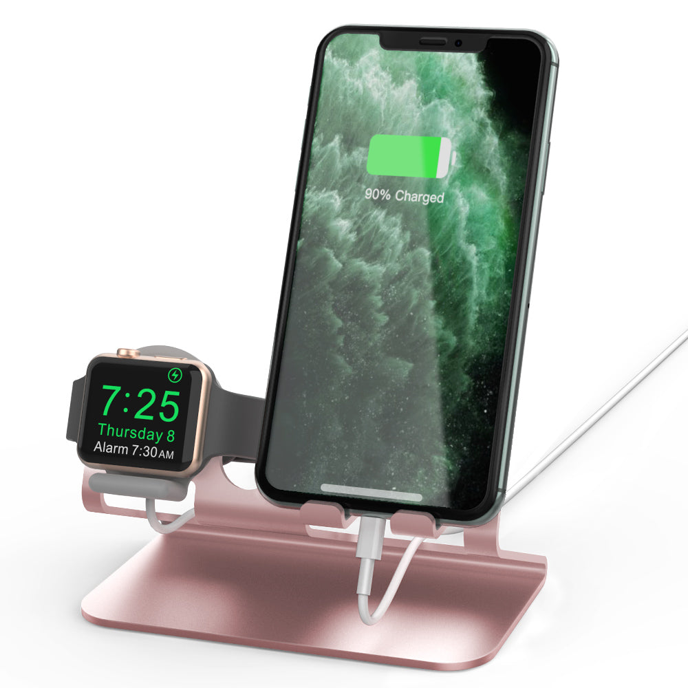 AHASTYLE ST04 For Apple Watch iPhone Aluminum Alloy Charging Stand Desktop Charging Bracket AHASTYLE ST04 For Apple Watch iPhone Aluminum Alloy Charging Stand Desktop Charging Bracket